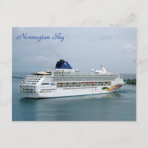 Sky Turning in Nassau Postkarte