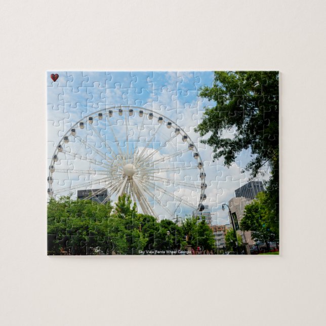 Sky View Ferris Wheel Georgia Puzzle (Horizontal)