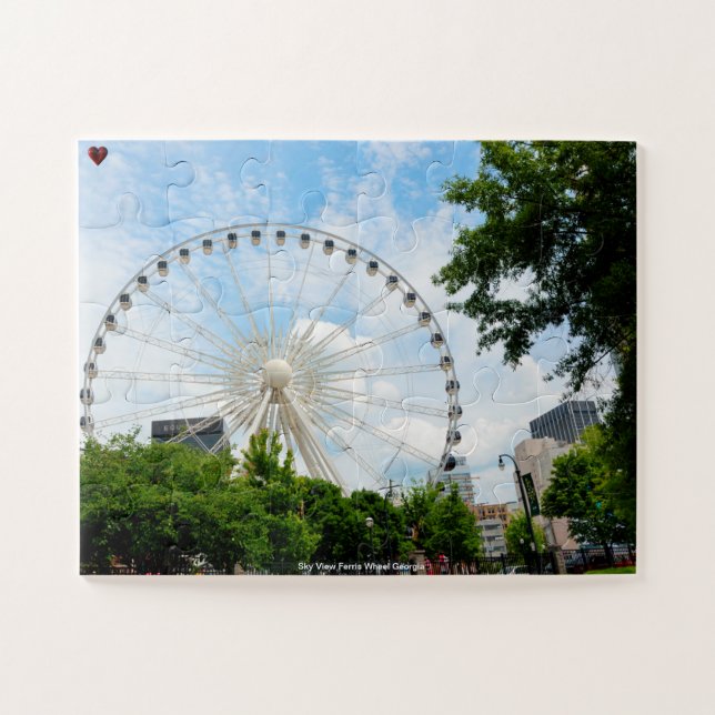 Sky View Ferris Wheel Georgia Puzzle (Horizontal)