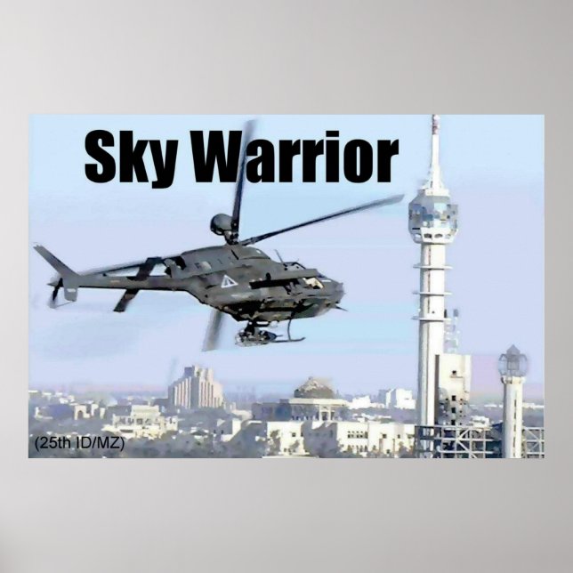 Sky Warrior Poster (Vorne)