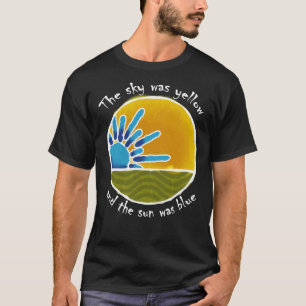 Sky Yellow Sun Blue Classic T - Shirt