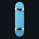 Skyblue Skateboard<br><div class="desc">Skateboard in blau. Solid Color Skyblue Deck. Skate Blau schlicht</div>