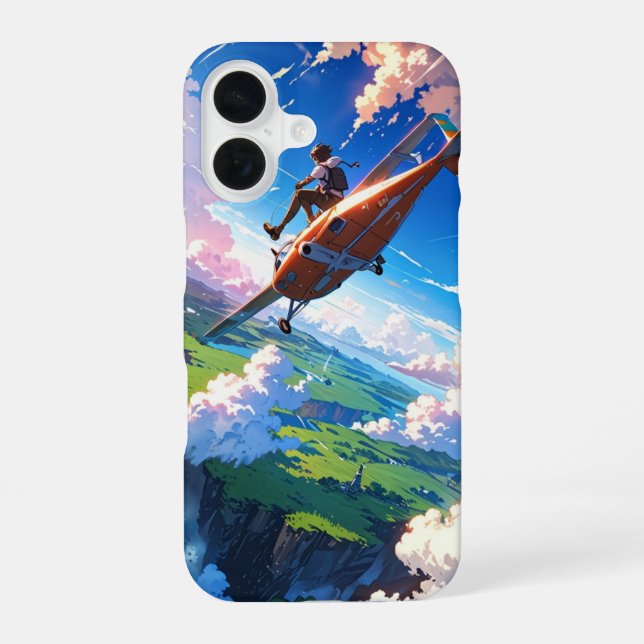 Skybound Explorer iPhone 16 Hülle (Rückseite)