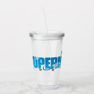 Skybound Superman Silhouette Acryltrinkbecher