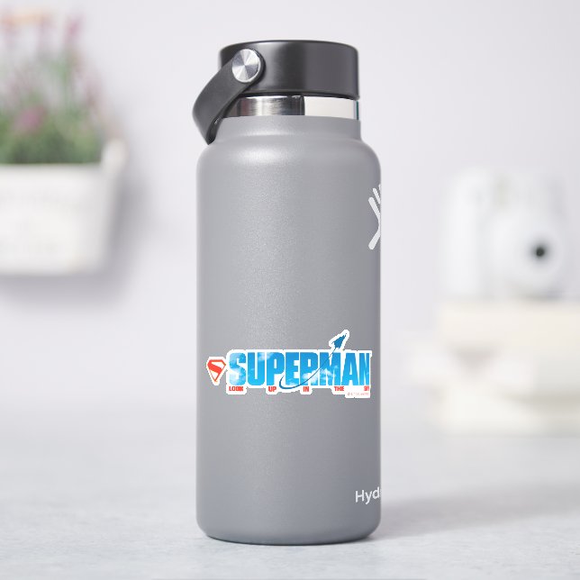 Skybound Superman Silhouette Aufkleber (HydroFlask)