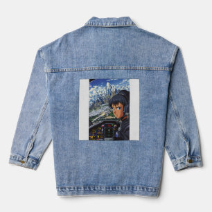 Skyburner: Midnight Wings Jeansjacke