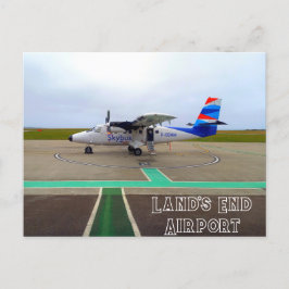 Skybus at Land's End Airport (Cornwall) Postkarte