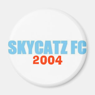 SKYCATZFC TEXT Magnet 2004