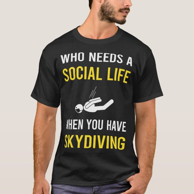 Skydive Skydive Skydiver T-Shirt (Vorderseite)
