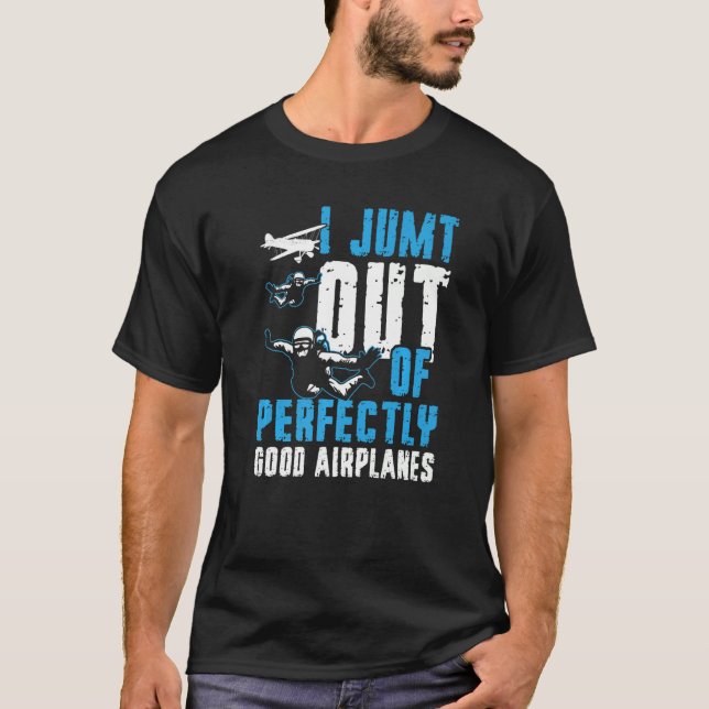Skydive Skydiving Helmet Skydiving Gears Skydiving T-Shirt (Vorderseite)