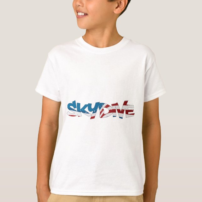 SKYDIVE USA T-Shirt (Vorderseite)