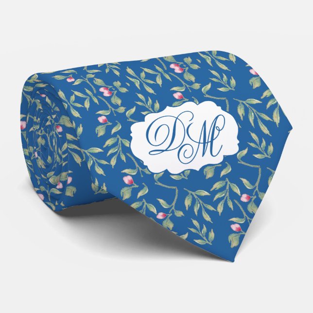Skydiver Blue Wedding Keepake Neck Tie Krawatte (Gerollt)