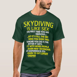 Skydiver Fallschirmspringen T-Shirt