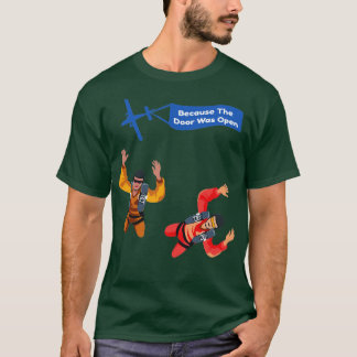 Skydiver Freefall Skydiving T-Shirt