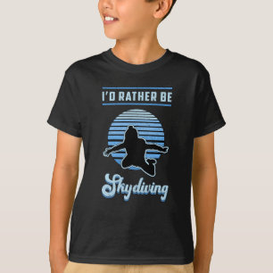 Skydiver Skydiver Parachuting Retro Funny Geschenk T-Shirt