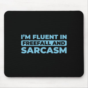 Skydiver-Surfen - Sky-Paragliding Skydiving Mousepad