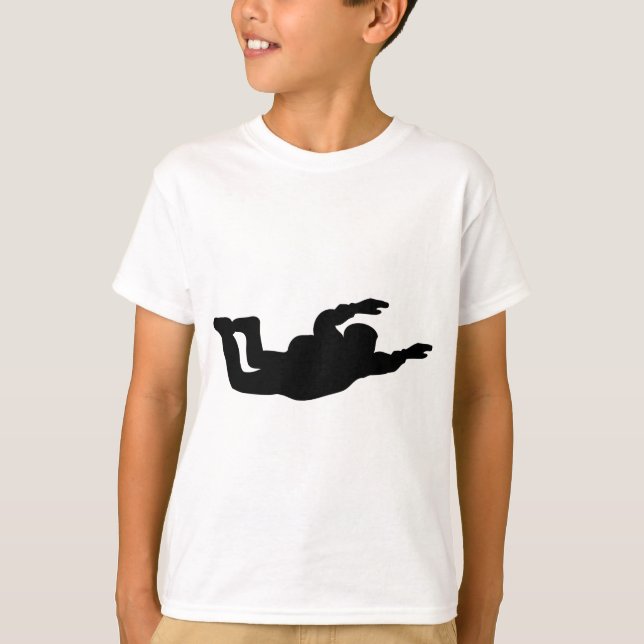 Skydiver-Symbol T-Shirt (Vorderseite)