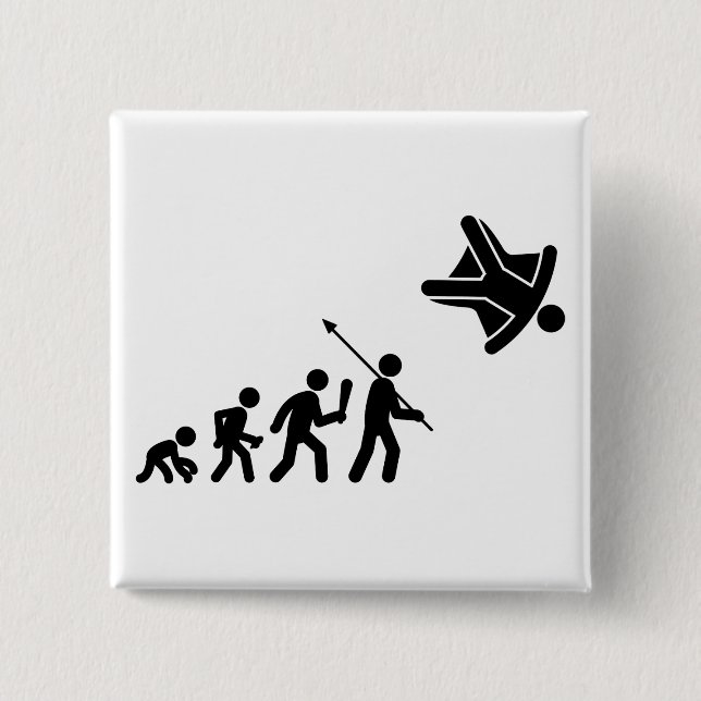 Skydiving Button (Vorderseite)