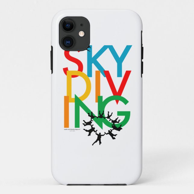 Skydiving Case-Mate iPhone Hülle (Rückseite)