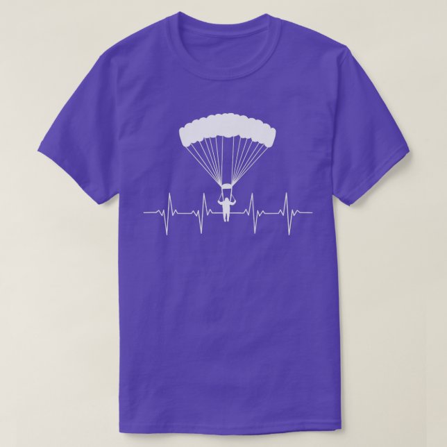 Skydiving ECG T-Shirt (Design vorne)