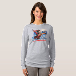 Skydiving-Feel Freedom Above Clouds | Women L.S T-Shirt