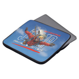 Skydiving-Feel Freedom Above the Clouds | 15" Men Laptopschutzhülle