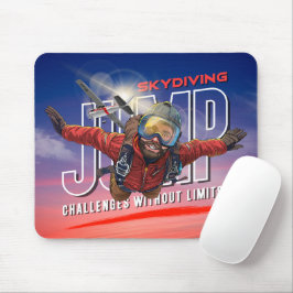  Skydiving-Feel Freedom Above the Clouds | (Men) Mousepad