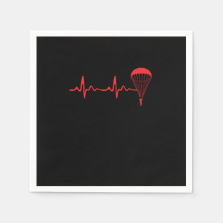 Skydiving Heartbeat Skydive Extreme Sports Parachu Serviette