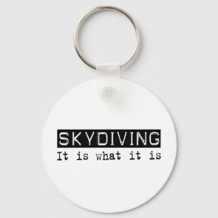 Skydiving ist es schlüsselanhänger