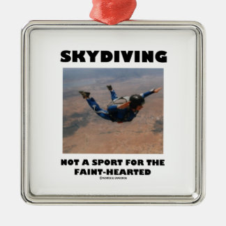 Skydiving ist kein Sport für die leisesten Ornament Aus Metall