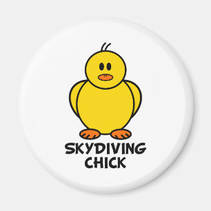 Skydiving Küken Magnet