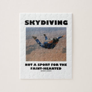 Skydiving nicht ein Sport für das zaghafte Puzzle