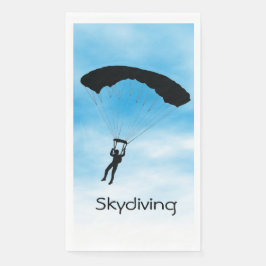Skydiving Parachuting Design Gästetuch Napkin Serviette