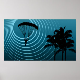 Skydiving Poster