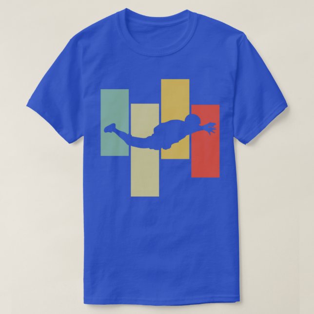 Skydiving Reggae T-Shirt (Design vorne)