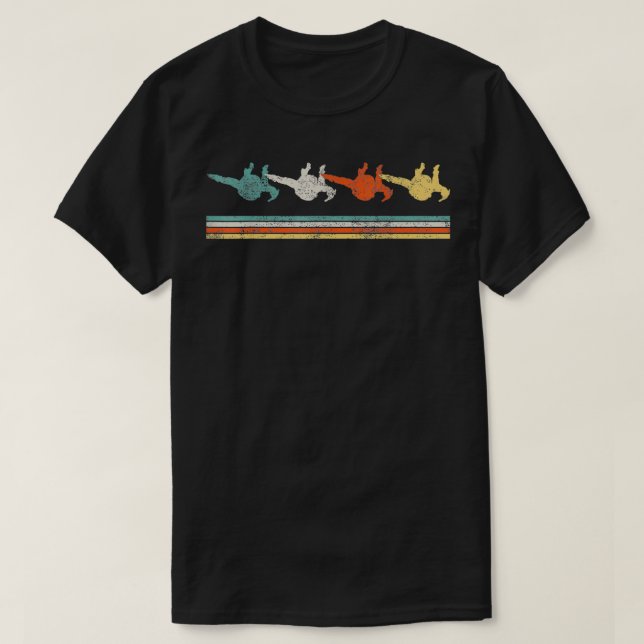 Skydiving Skydiver Skydive  T-Shirt (Design vorne)