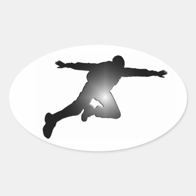 SKYDREAM DIE BLÜHUNG OVALER AUFKLEBER (Vorderseite)