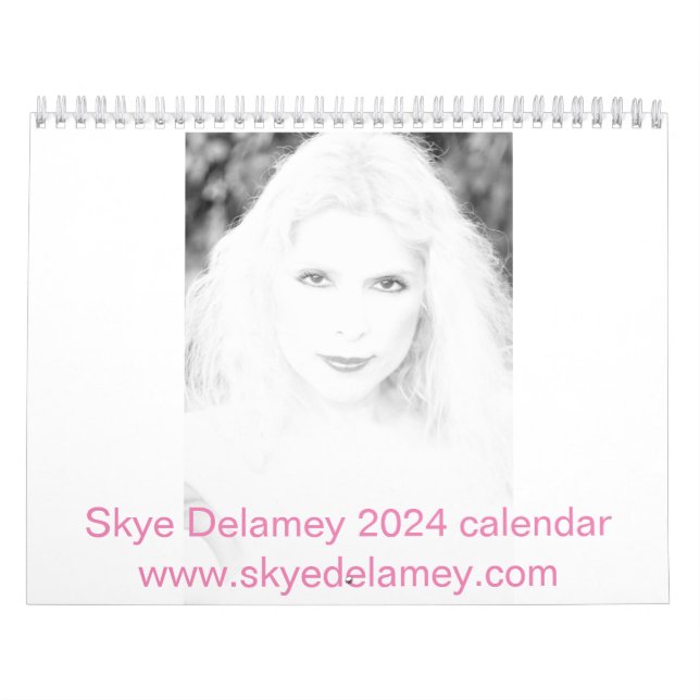 Skye Delamey 2024 Kalender (Titelbild)
