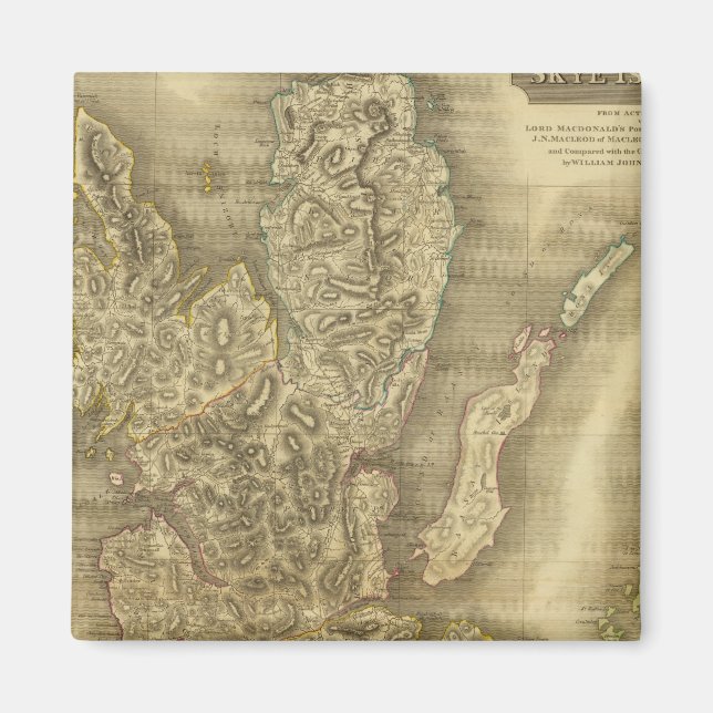 Skye Island Magnet (Vorne)