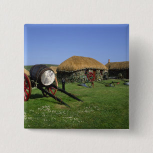 Skye Museum, Kilmuir, Insel Skye, Highlands, Button