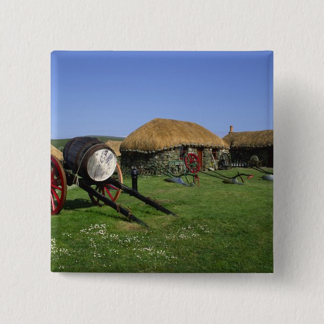 Skye Museum, Kilmuir, Insel Skye, Highlands, Button (Vorderseite)