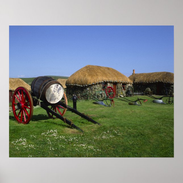 Skye Museum, Kilmuir, Insel Skye, Highlands, Poster (Vorne)