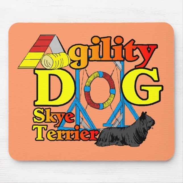 Skye_Terrier_Agility Mousepad (Vorne)