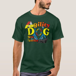 Skye_Terrier_Agility T-Shirt