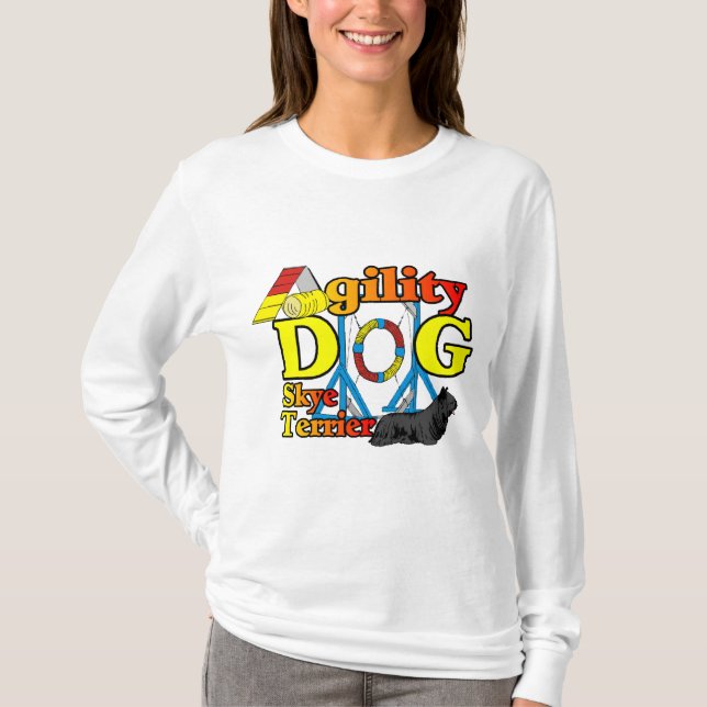 Skye_Terrier_Agility T-Shirt (Vorderseite)