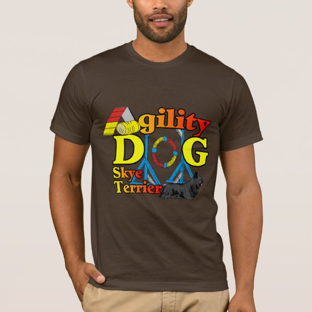 Skye_Terrier_Agility T-Shirt (Vorderseite)