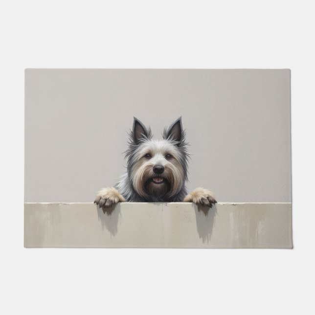 Skye Terrier Fußmatte Kunst (Vorderseite)