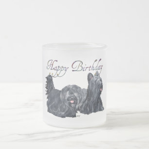 Skye Terrier Geburtstagskarten Mattglastasse