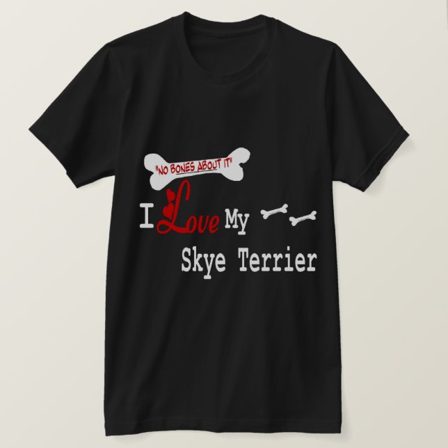 Skye Terrier Geschenke T-Shirt (Design vorne)