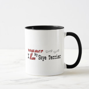 Skye Terrier (Ich liebe) Tasse